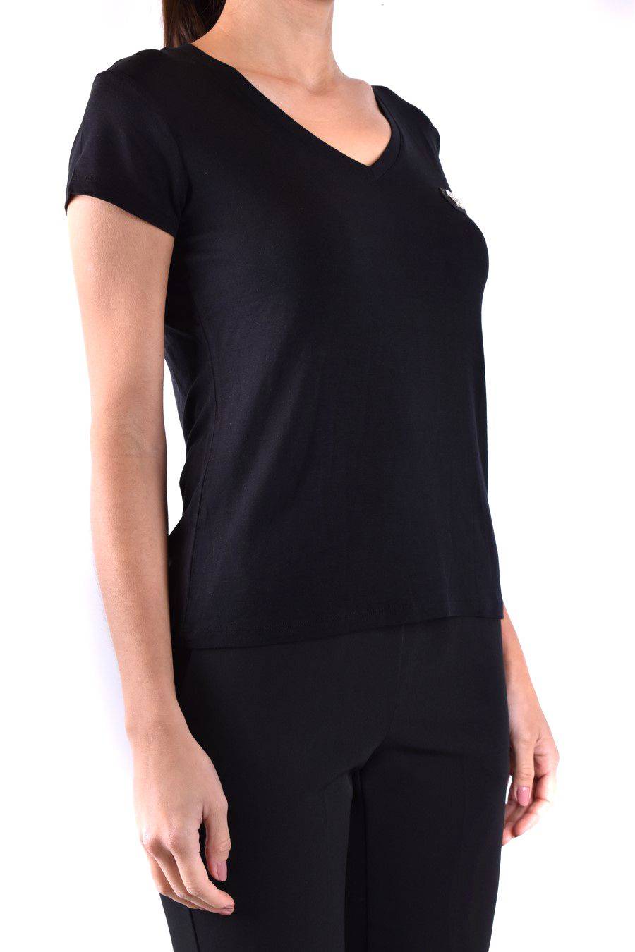 PHILIPP PLEIN  T-Shirt Nera in Cotone Philipp Plein Donna Offerte stagionali