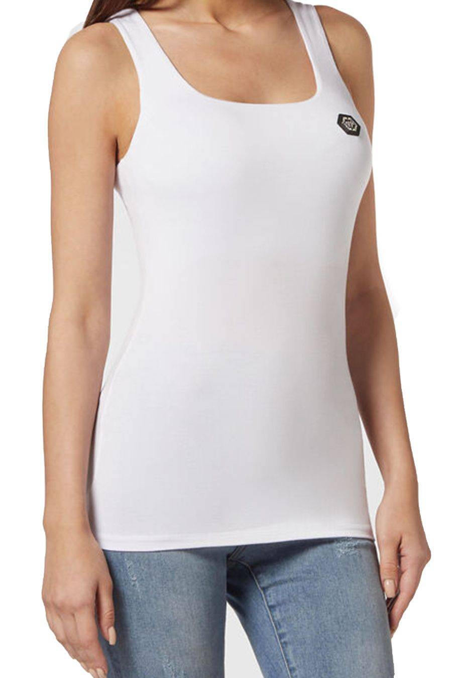 PHILIPP PLEIN  T-Shirt Cotone Bianco Philipp Plein Donna Comprane uno, ottenene uno gratis