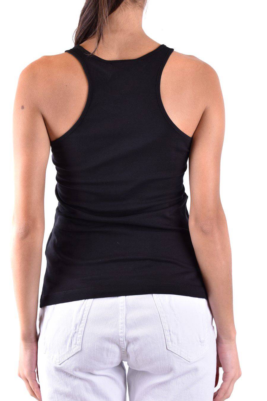 DSQUARED2  Top in Cotone Nero DSQUARED2 da Donna Offerte speciali