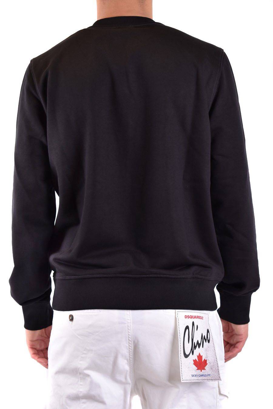 DIESEL  Felpa di Cotone Nera Uomo DIESEL A12508 Rilascio limitato