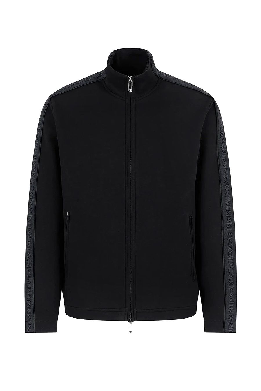 EMPORIO ARMANI  Felpa Uomo Emporio Armani Cotone Misto Nero 3D1M69 1JHSZ0999