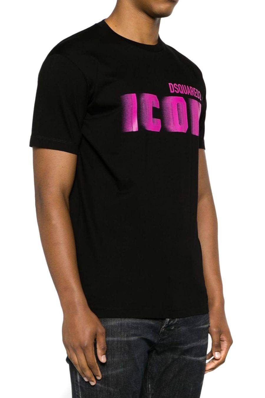 DSQUARED2  T-Shirt DSQUARED2 Multicolore in Cotone Uomo Fino al 65% di sconto