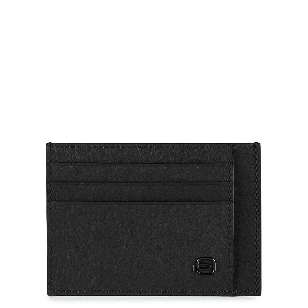 PIQUADRO  Portacarte RFID in Pelle Nera PIQUADRO