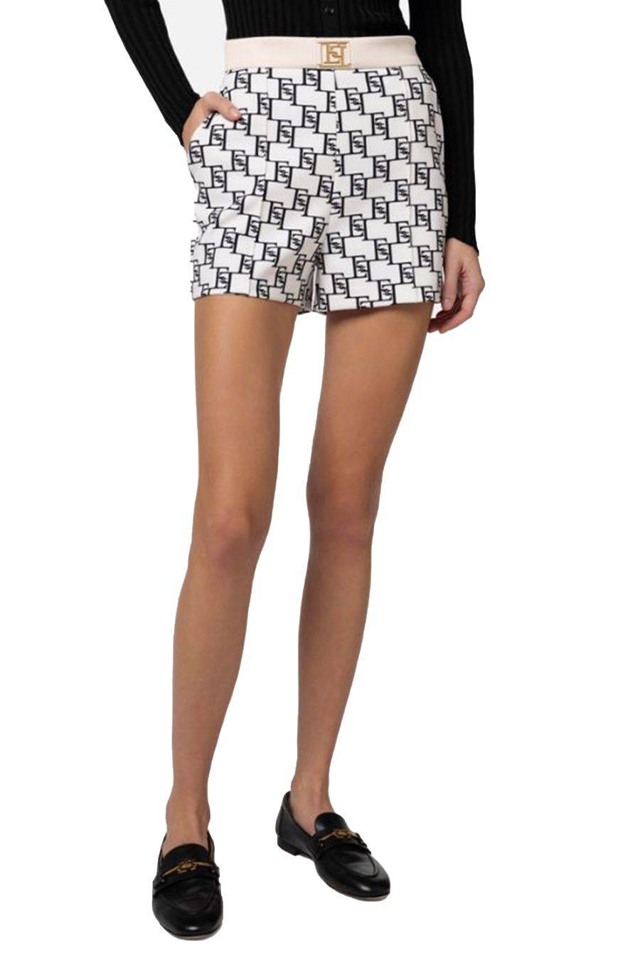 ELISABETTA FRANCHI  Pantaloni Donna Elisabetta Franchi Poliestere Multicolor Officina
