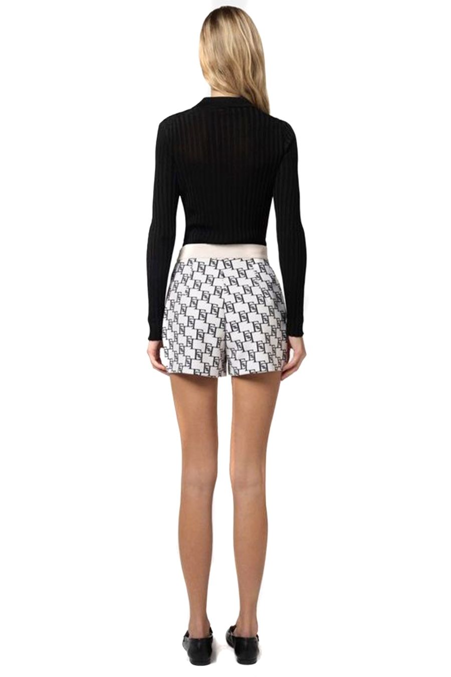 ELISABETTA FRANCHI  Pantaloni Donna Elisabetta Franchi Poliestere Multicolor Officina