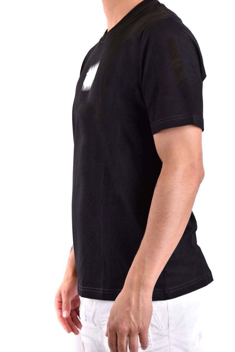 DIESEL  Maglietta Cotone Nero Uomo Diesel A12271 Black Friday Prezzi