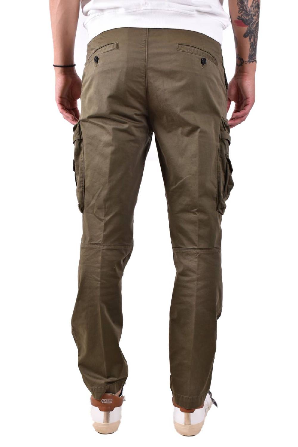 DIESEL  Pantaloni Uomo Diesel in Cotone Azzurro A12878 In vendita