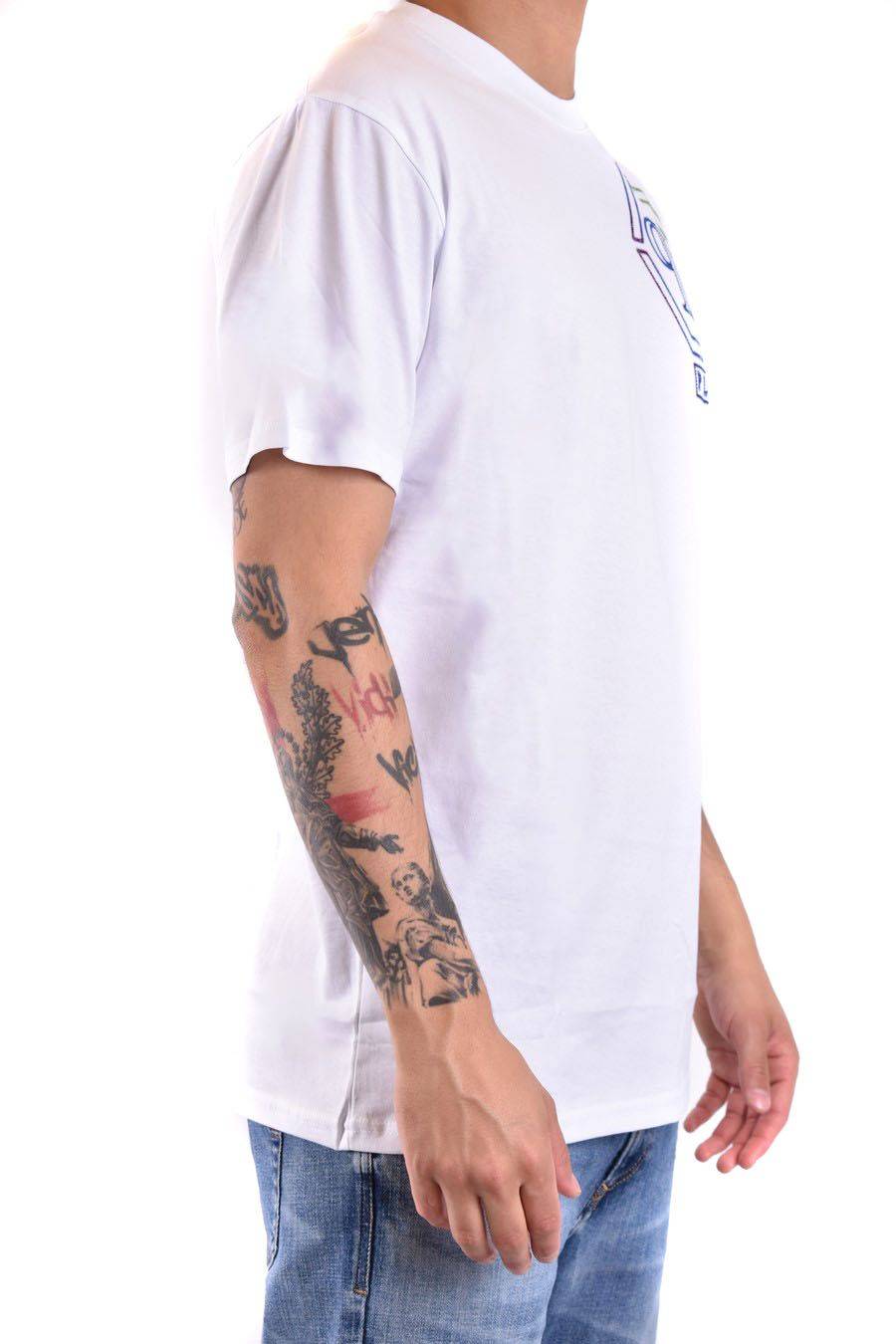 PHILIPP PLEIN  T-Shirt Bianca in Cotone Philipp Plein Uomo Promozione