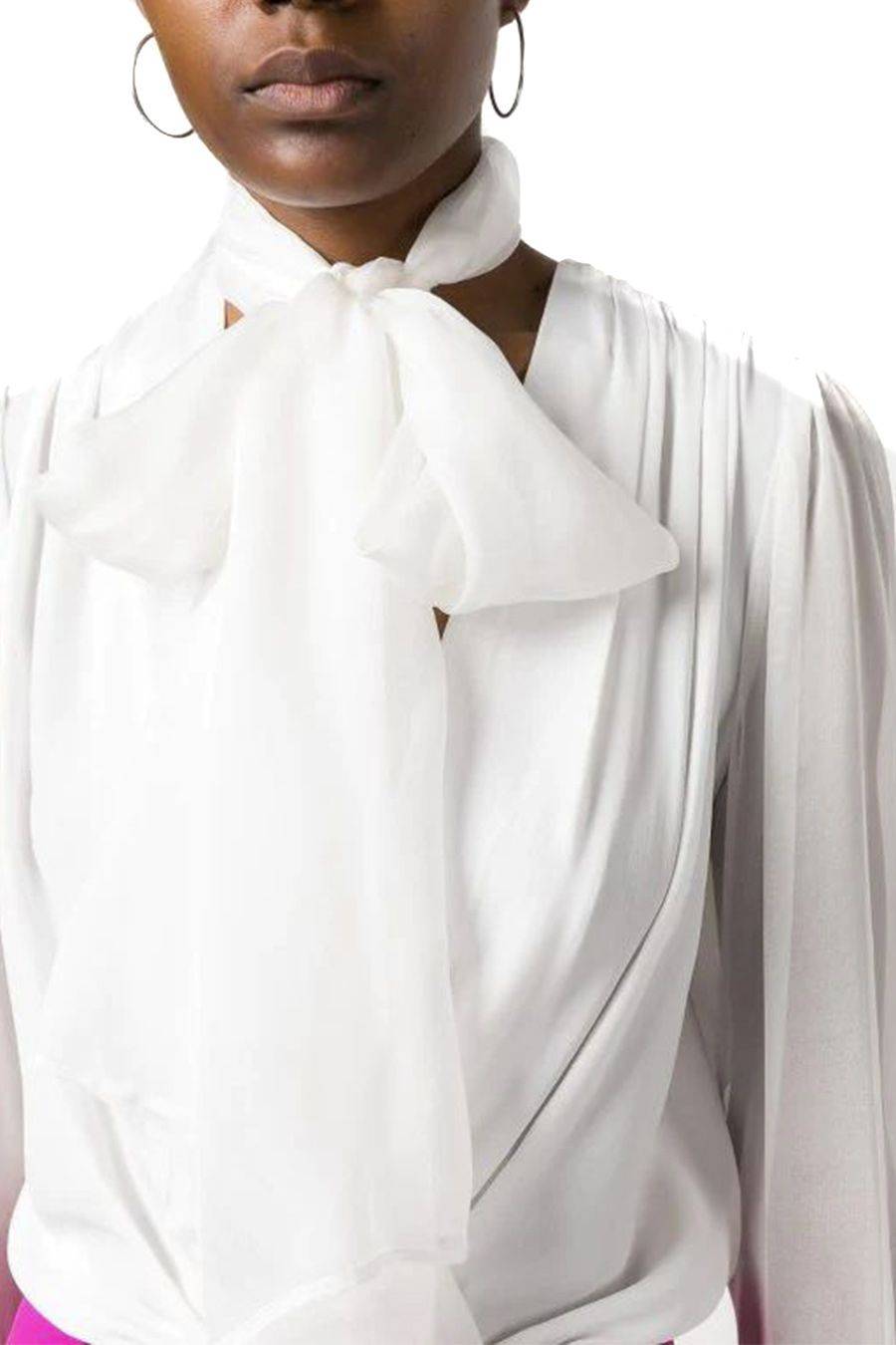 PINKO  Top da Donna PINKO in Viscosa - Bianco Spedizione Gratuita
