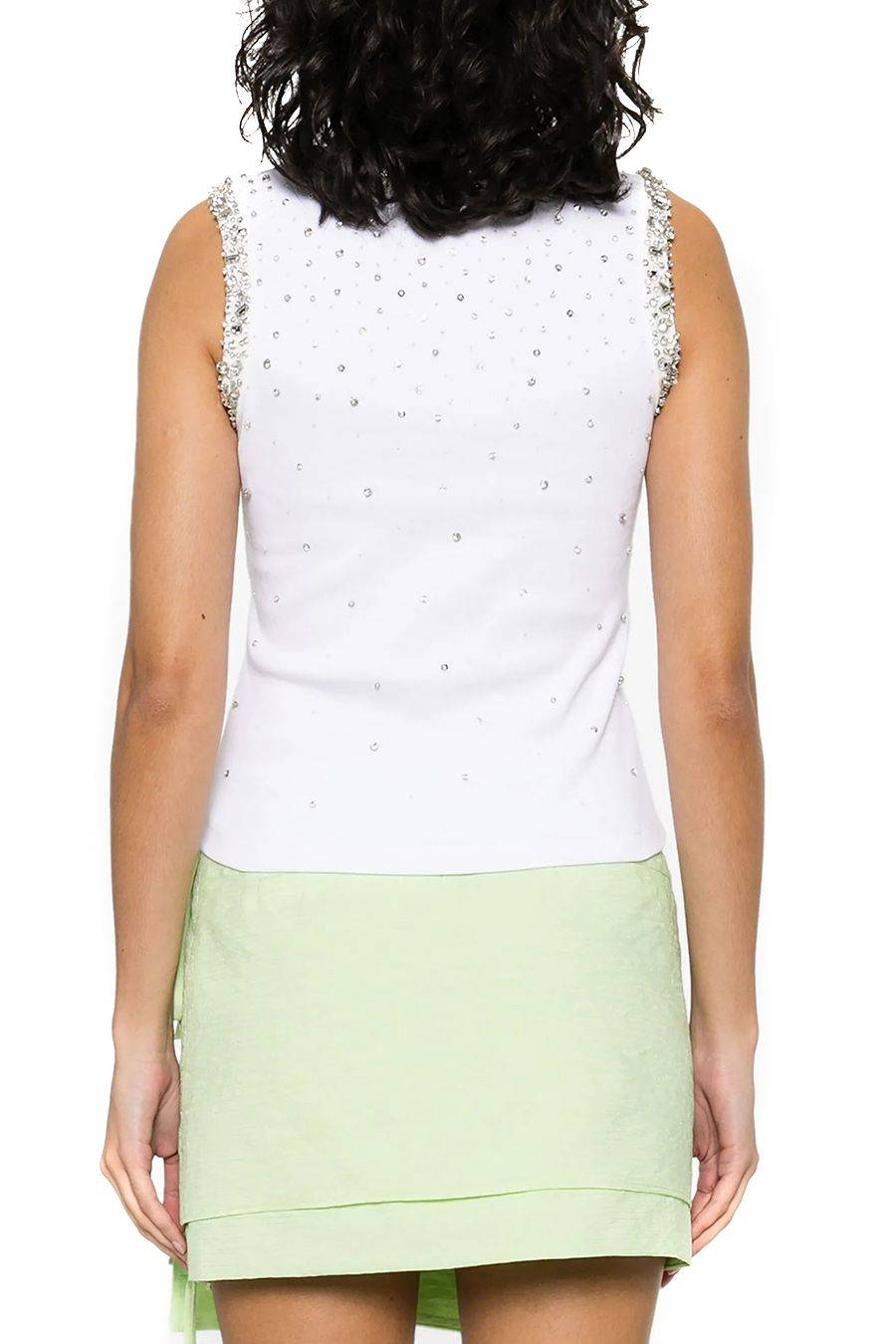 DES PHEMMES  Maglietta di Cotone Bianca DES PHEMMES per Donna - DP613197 Soddisfazione Garantita