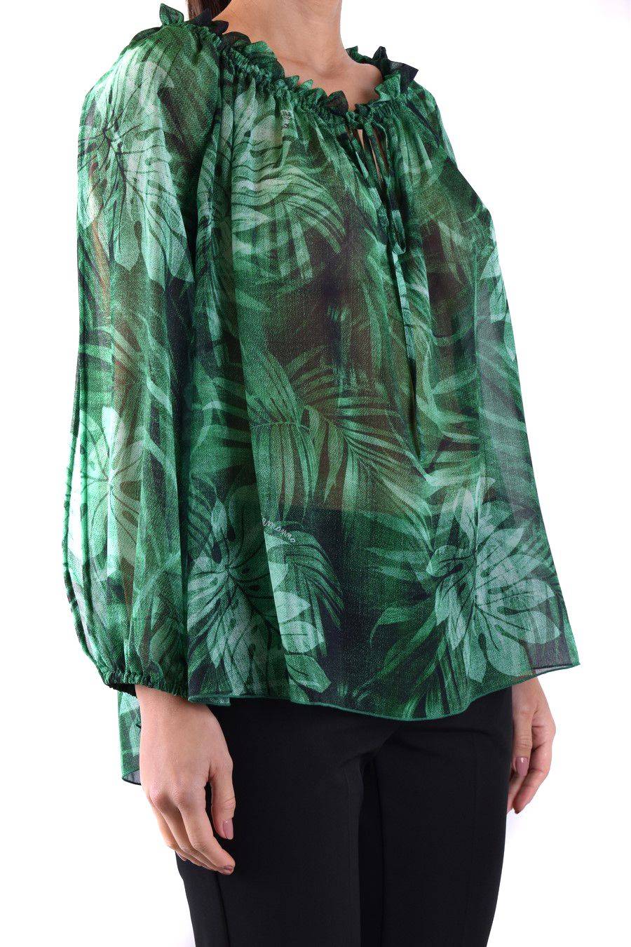 ERMANNO SCERVINO  Camicetta Verde in Poliestere Ermanno Scervino da Donna Qualità Garantita