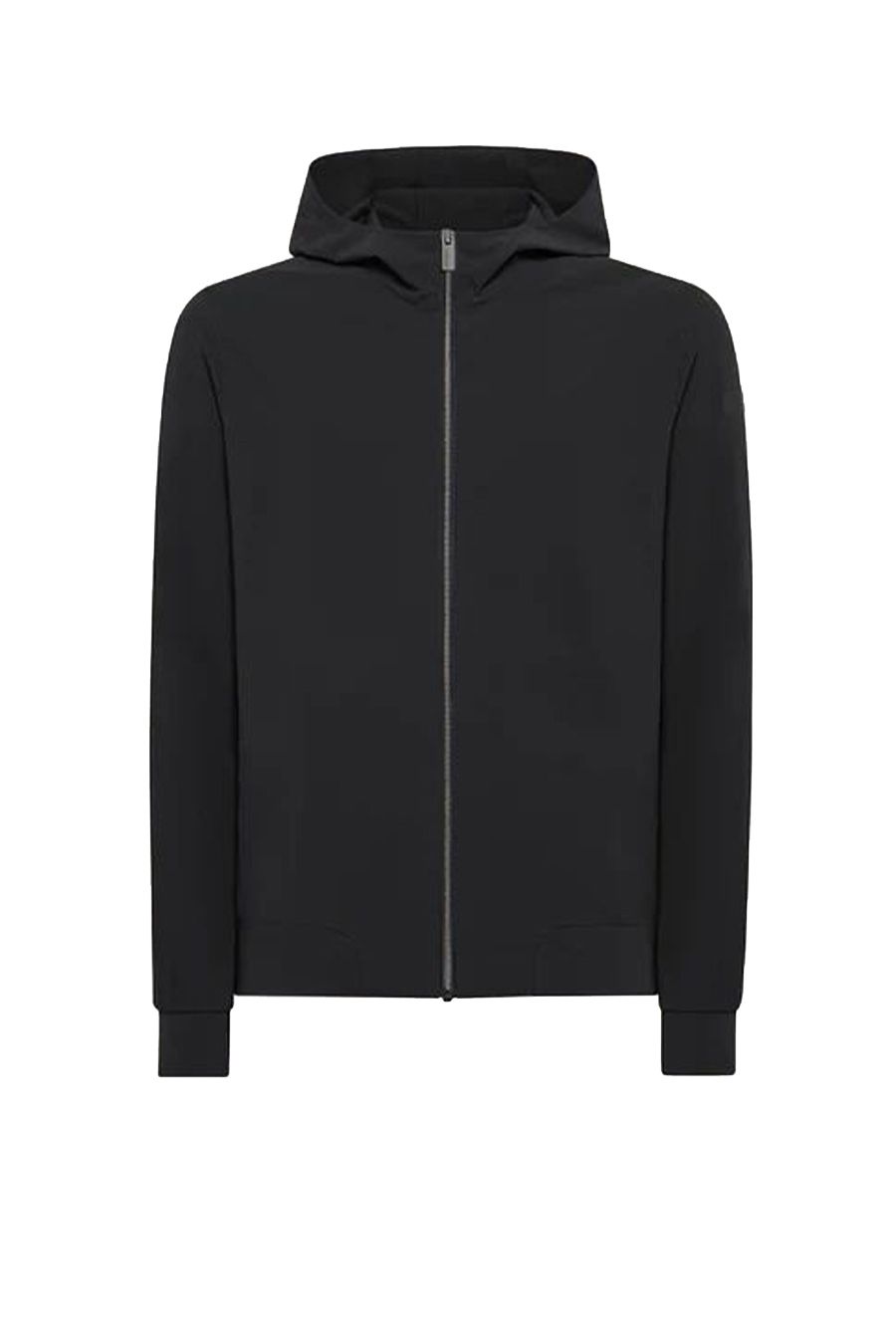 RRD - ROBERTO RICCI DESIGNS  Felpa Uomo RRD Nera in Tessuto Tecnico Consegna Veloce