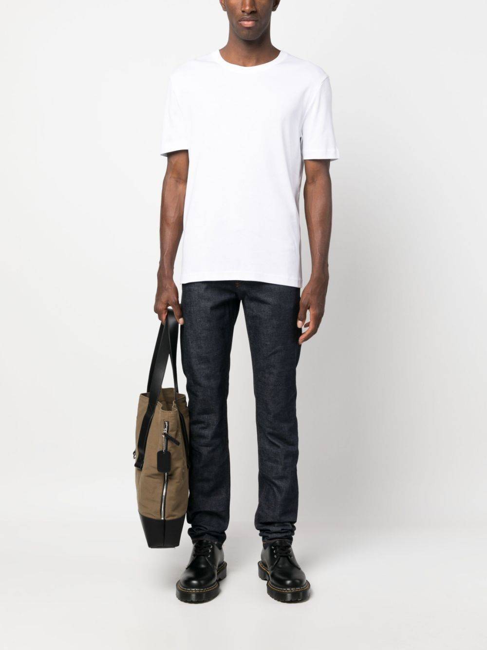 A.P.C.  Pantaloni Uomo Cotone Lightblue A.P.C. Petit New Standard Fino Al -60%