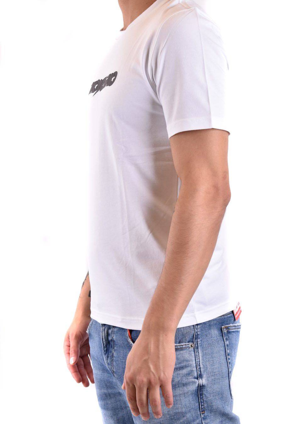 MOSCHINO  T-Shirt MOSCHINO Bianca 100% Cotone da Uomo A0718 Outlet
