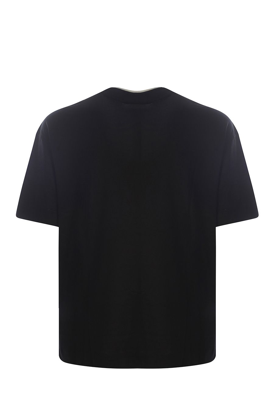 EMPORIO ARMANI  T-Shirt Emporio Armani Nera in Cotone Uomo 3D1TD4 Spedizione gratuita