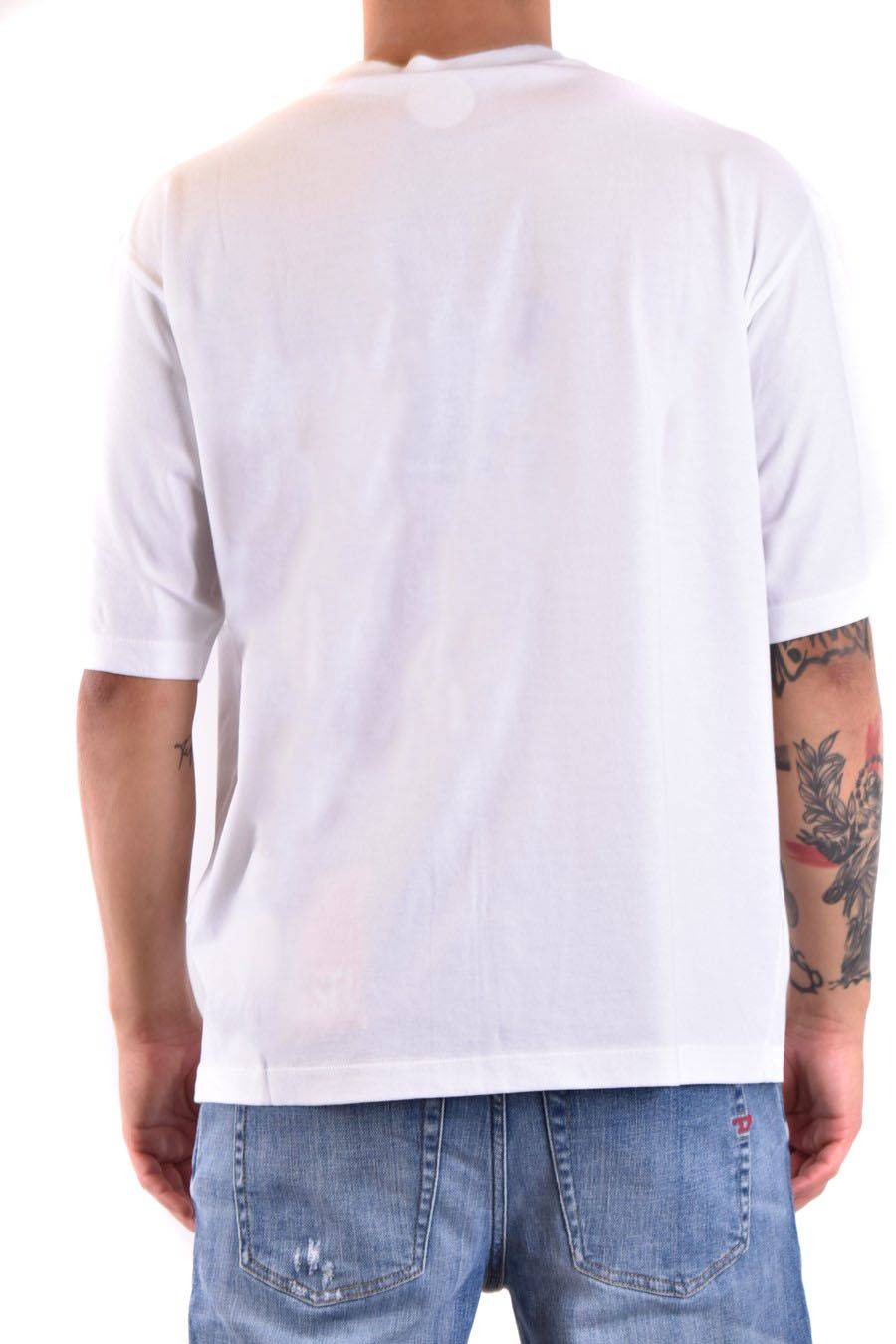 DSQUARED2  T-Shirt Uomo DSQUARED2 Cotone Bianco Sconto di tempo limitato