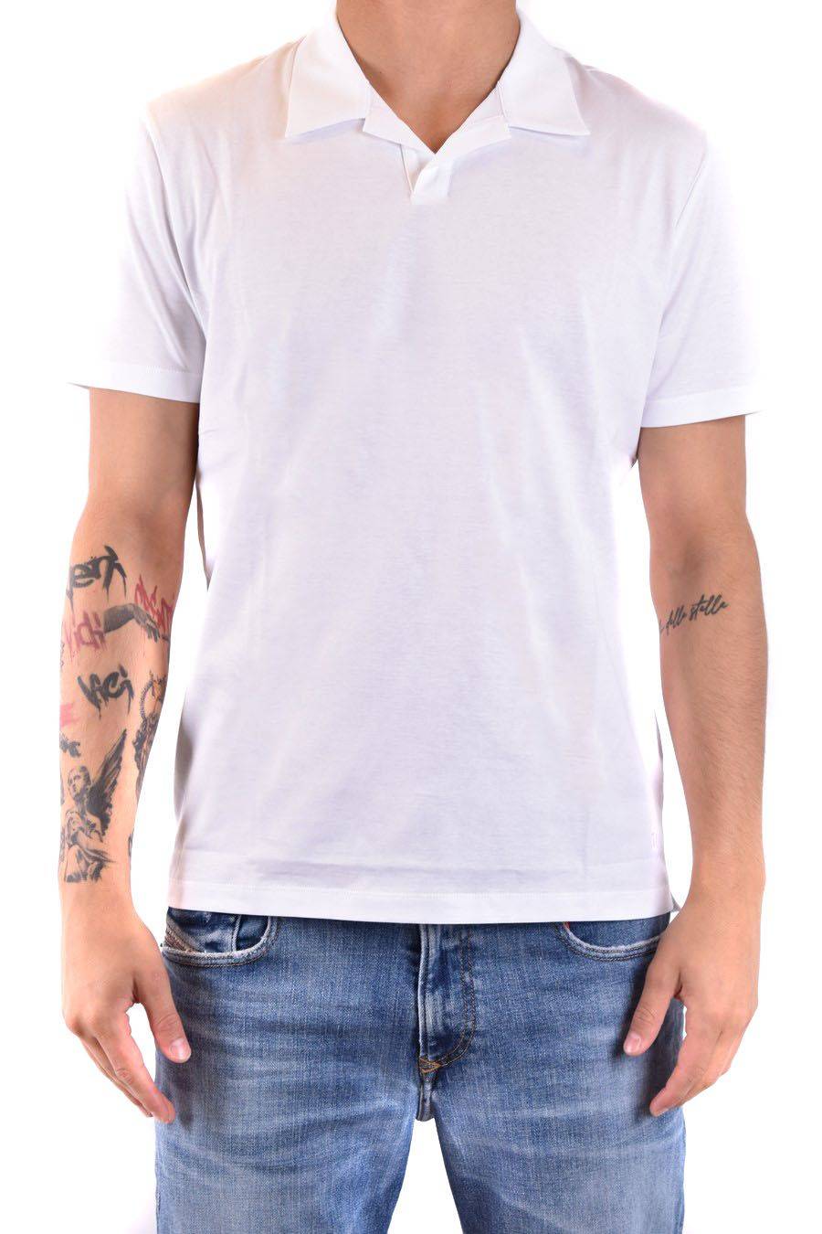 DONDUP  T-Shirt Bianca in Cotone DONDUP Uomo Vendite stagionali