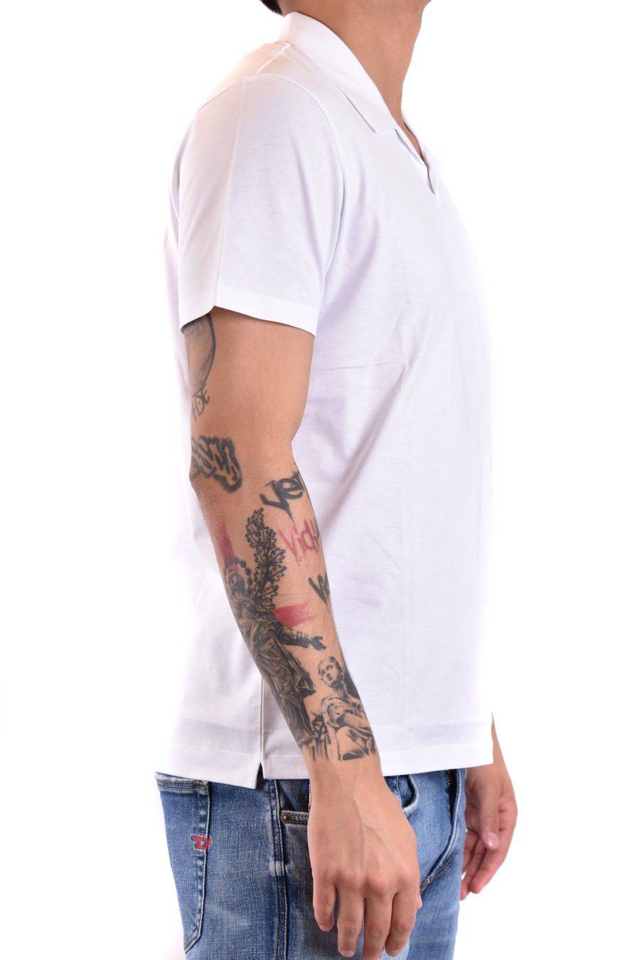 DONDUP  T-Shirt Bianca in Cotone DONDUP Uomo Vendite stagionali