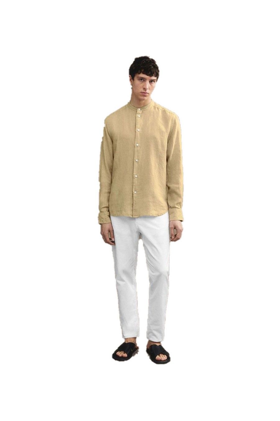 PEUTEREY  Camicia Peuterey Bianca in Cotone Uomo PEU5168 Offerta per la Festa della Mamma