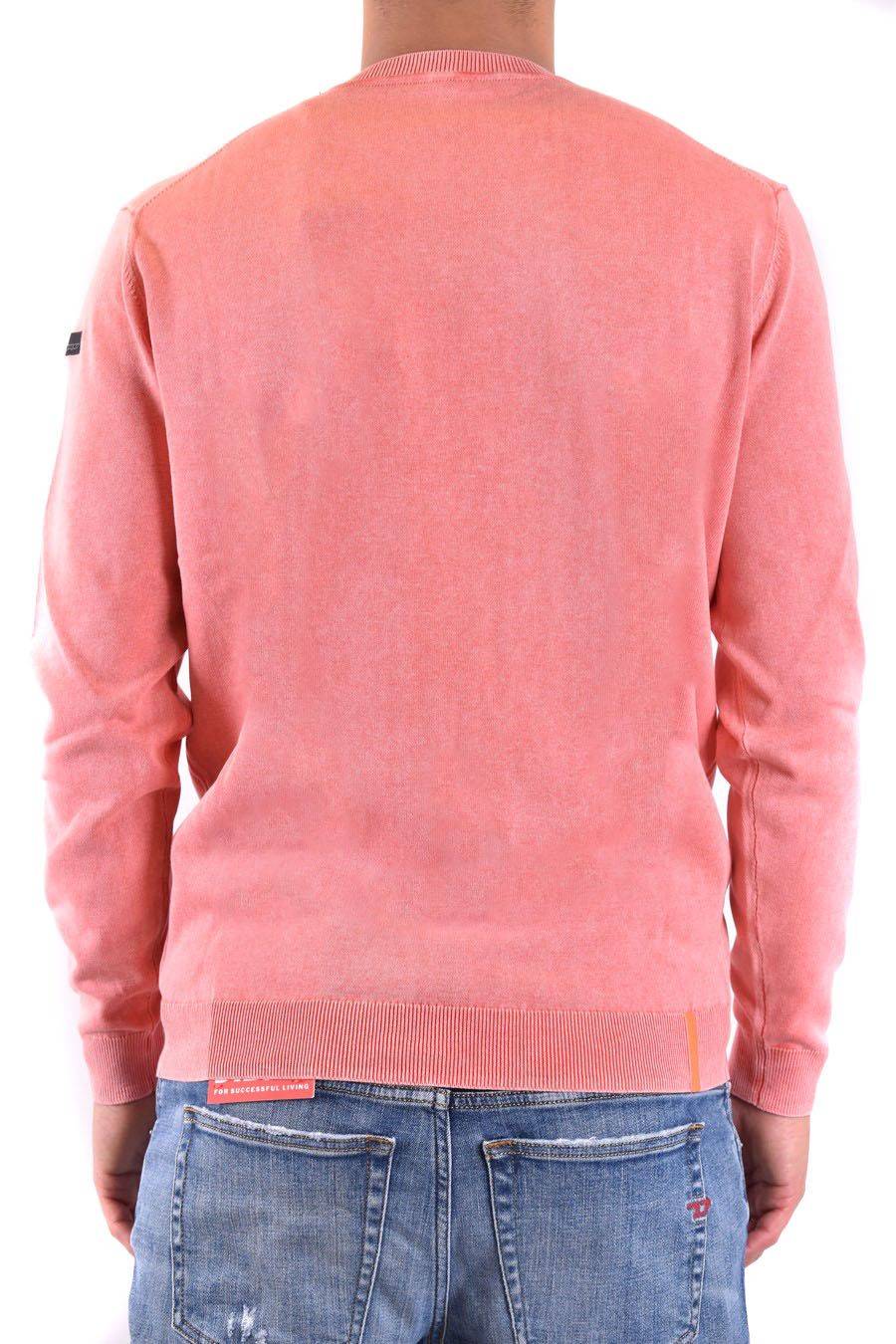 RRD - ROBERTO RICCI DESIGNS  Maglione in Cotone da Uomo RRD - Arancione Offerta Anniversario