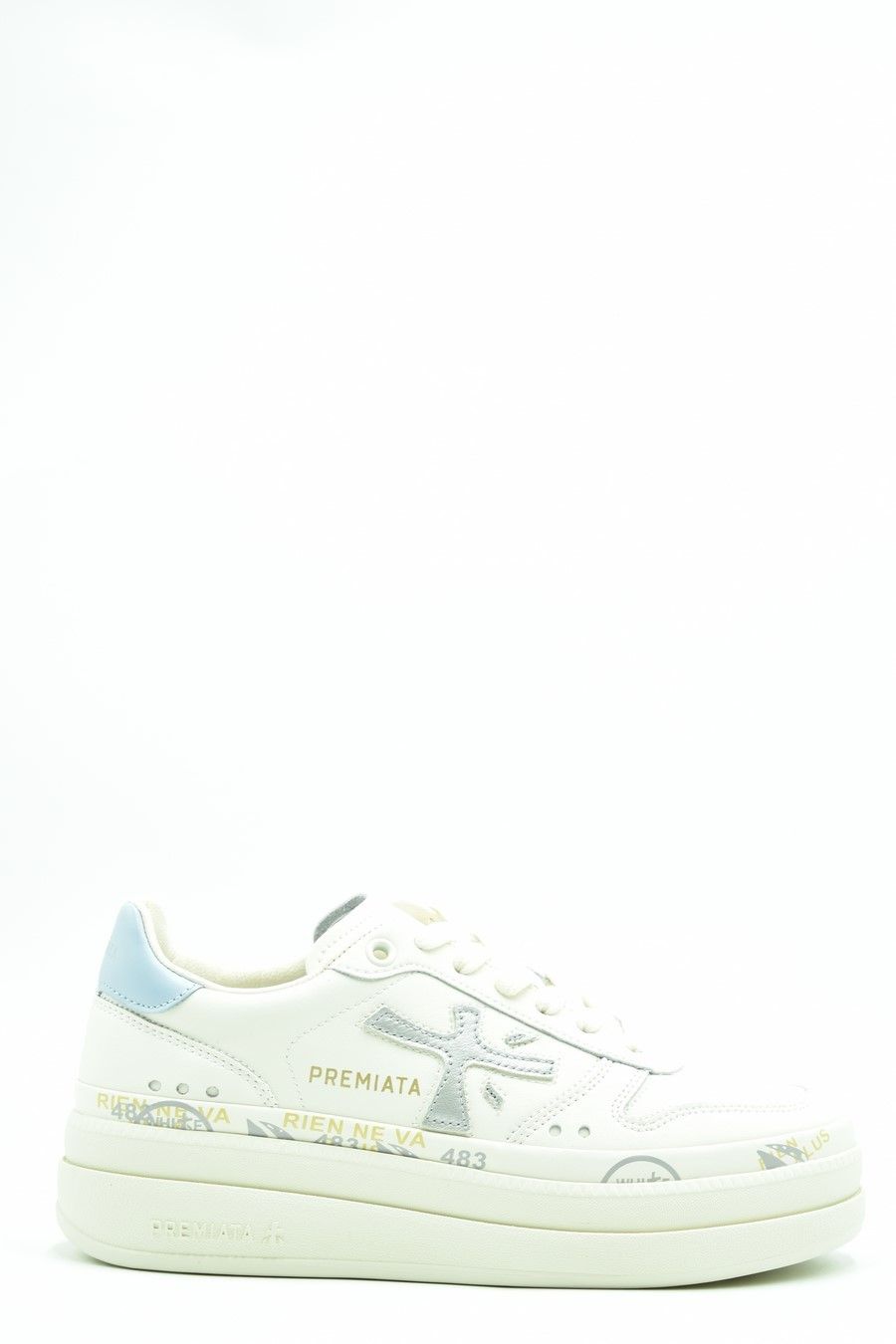 PREMIATA  Sneakers in Pelle Multicolor Premiata Micolvar per Donna Nuovi prodotti