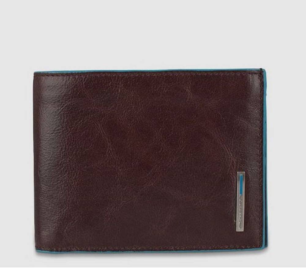 PIQUADRO  Portafoglio Pelle Marrone Piquadro RFID Comprane uno, ottenene uno gratis