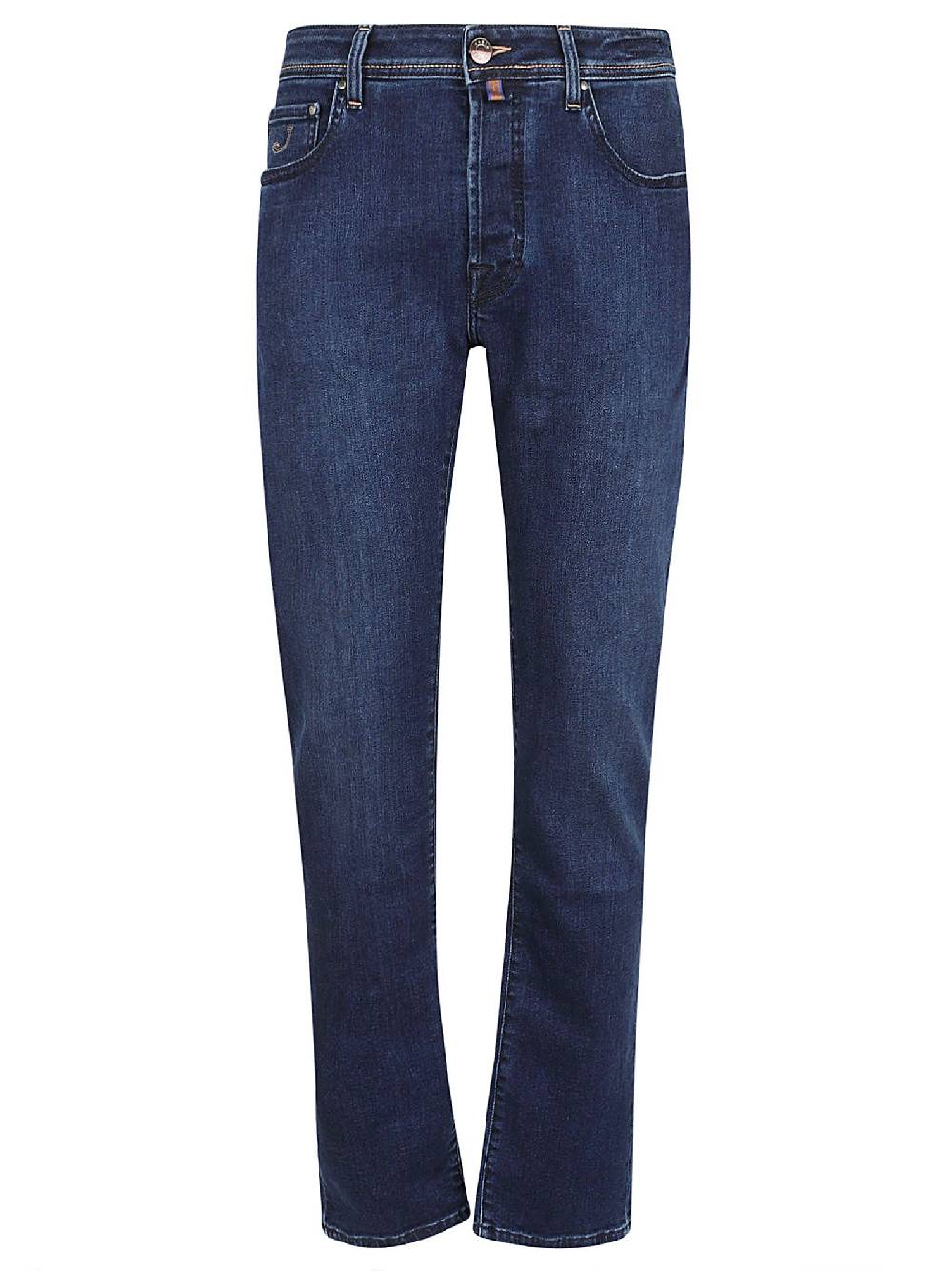 JACOB COHEN  Jeans Uomo Jacob Cohen in Cotone Elasticizzato Blu - UQE04.P3621 Offerte speciali