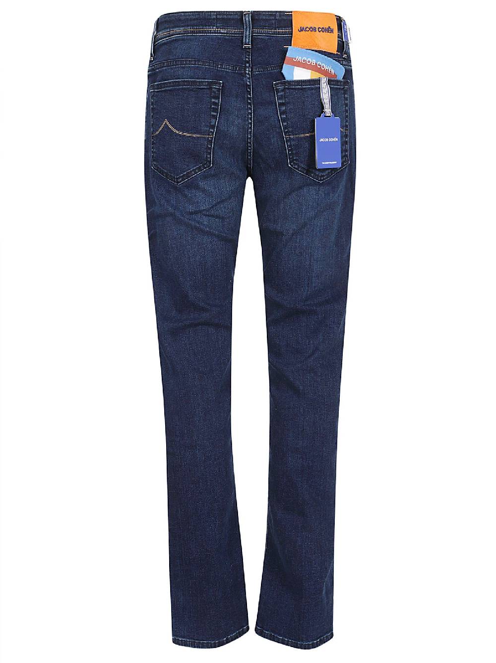 JACOB COHEN  Jeans Uomo Jacob Cohen in Cotone Elasticizzato Blu - UQE04.P3621 Offerte speciali