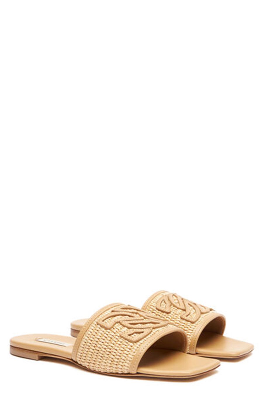 CASADEI  Sandali Casadei in Pelle di Vitello Beige da Donna Sconti VIP