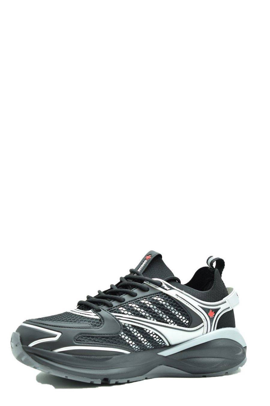 DSQUARED2  Sneakers Donna DSQUARED2 Nere in Poliestere SNW0332 Ritorno libero
