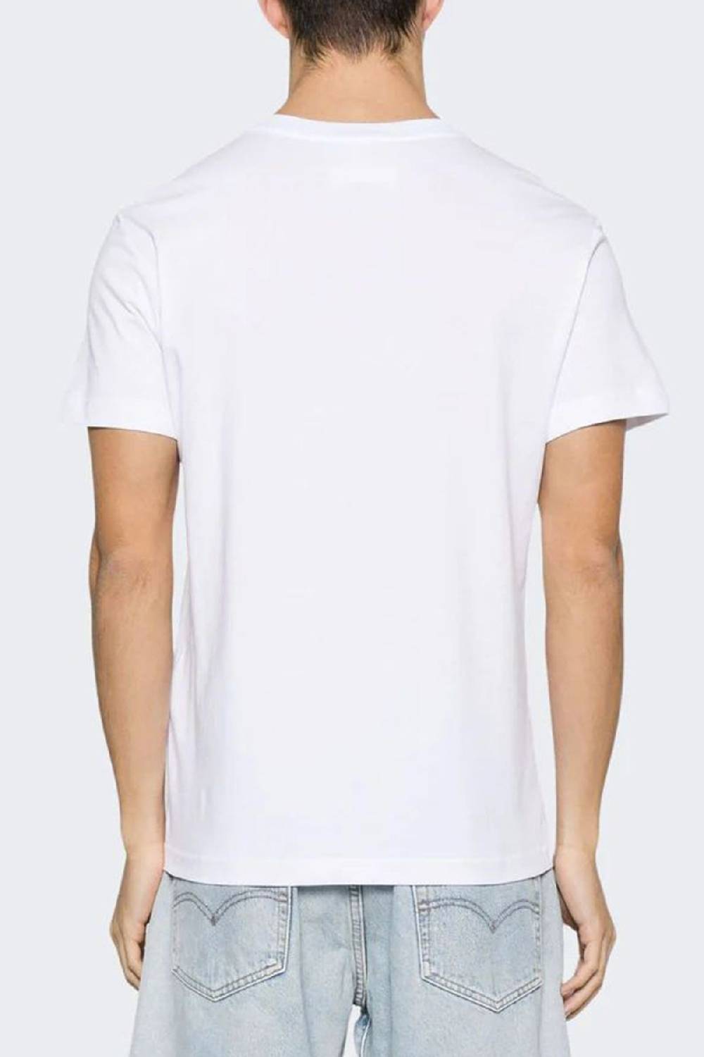 VERSACE JEANS COUTURE  T-Shirt da Uomo Versace Jeans Couture in Cotone Bianco ACQUISTA ORA