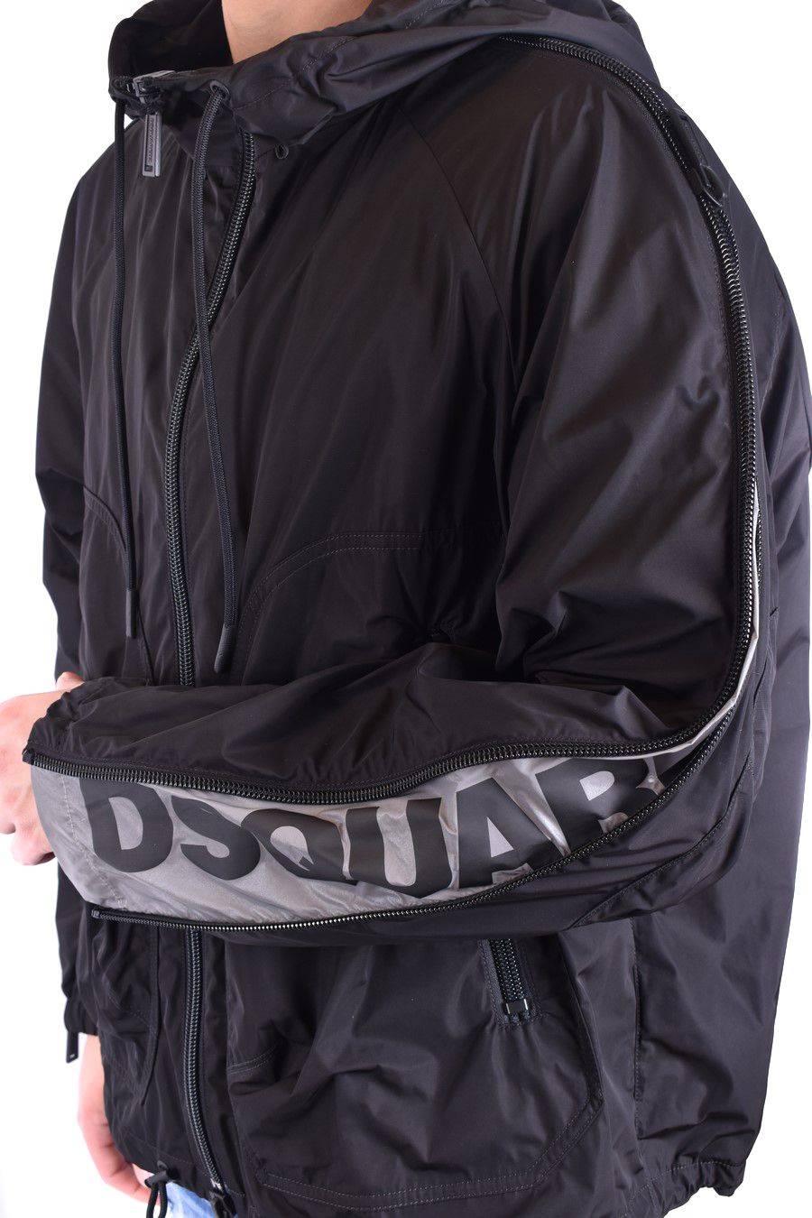 DSQUARED2  Giacca da Uomo DSQUARED2 Nera in Poliestere - S74AM1224 Fino al 60% di sconto