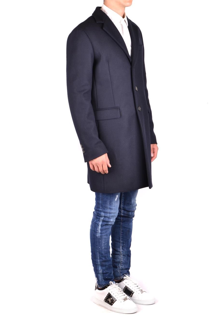 DSQUARED2  Giacca da Uomo in Lana e Poliammide Blu Navy DSQUARED2 Fino al 65% di sconto