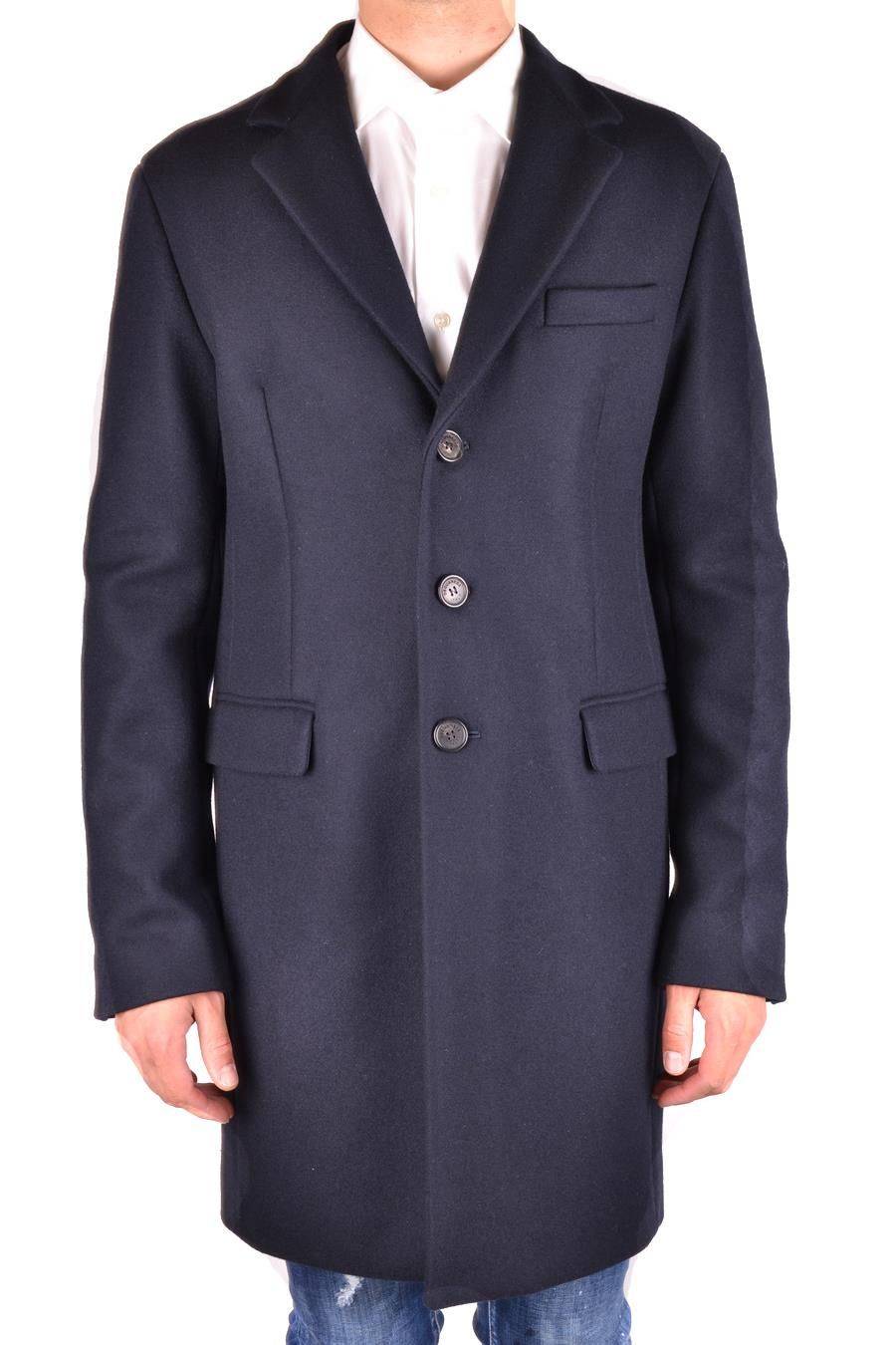 DSQUARED2  Giacca da Uomo in Lana e Poliammide Blu Navy DSQUARED2 Fino al 65% di sconto