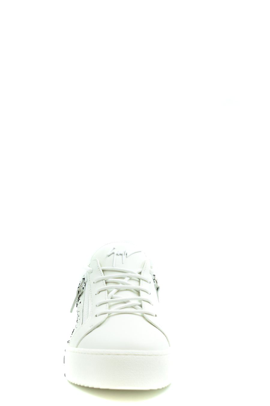 GIUSEPPE ZANOTTI DESIGN  Sneakers Bianche in Pelle Giuseppe Zanotti Uomo 50% di sconto con spedizione gratuita
