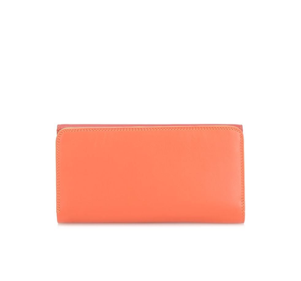 MYWALIT  Portafoglio Tri-Fold Elegante in Pelle Rossa MYWALIT Trasporto libero internazionale