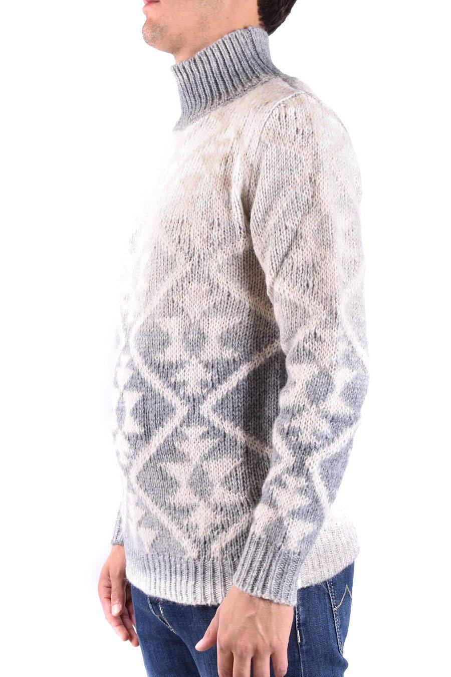 DONDUP  Maglione di Lana Multicolore da Uomo DONDUP Limitato a 3 giorni