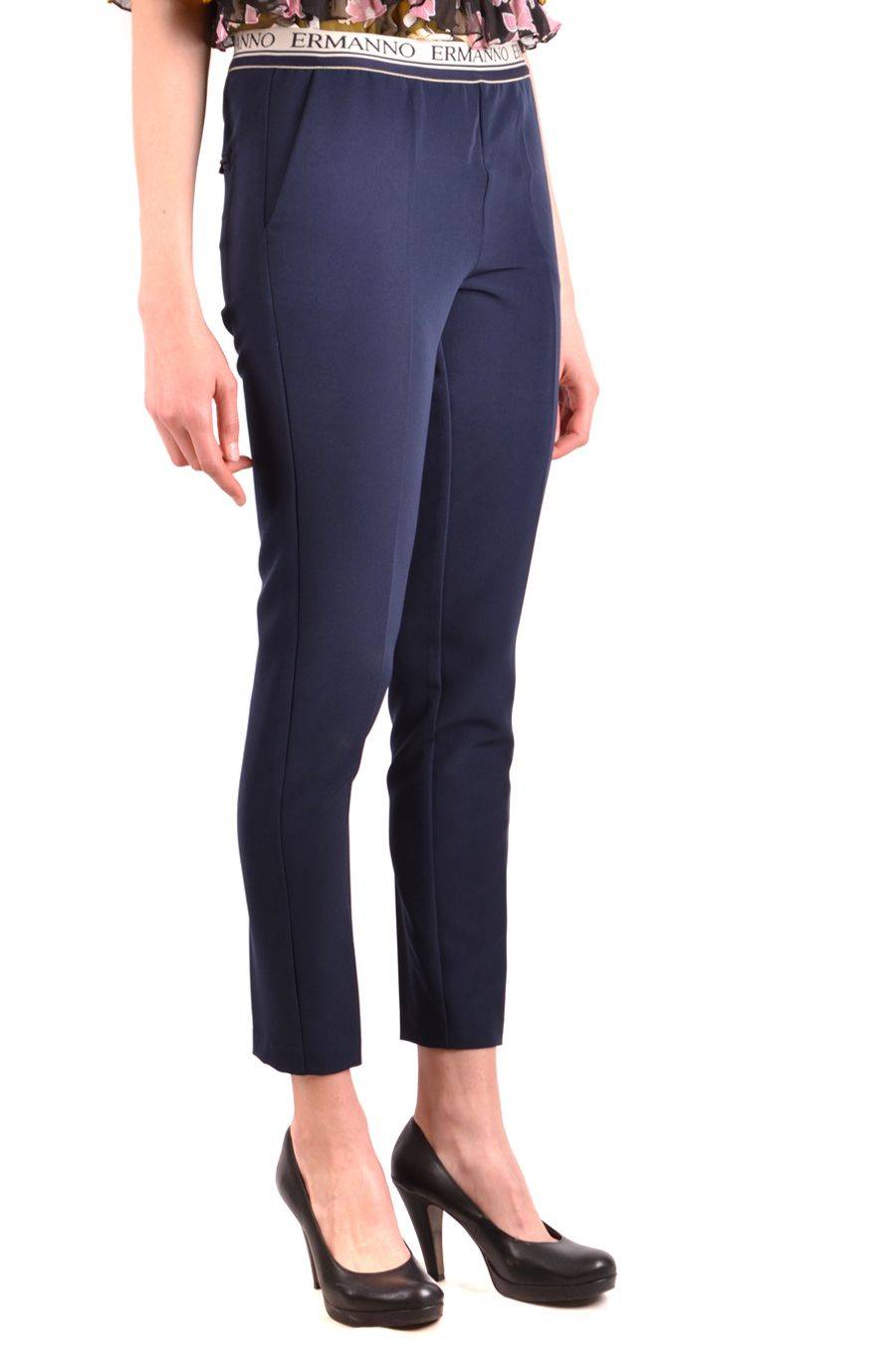 ERMANNO SCERVINO  Pantaloni Multicolor Ermanno Scervino - Mix di Poliestere Eleganti Italy