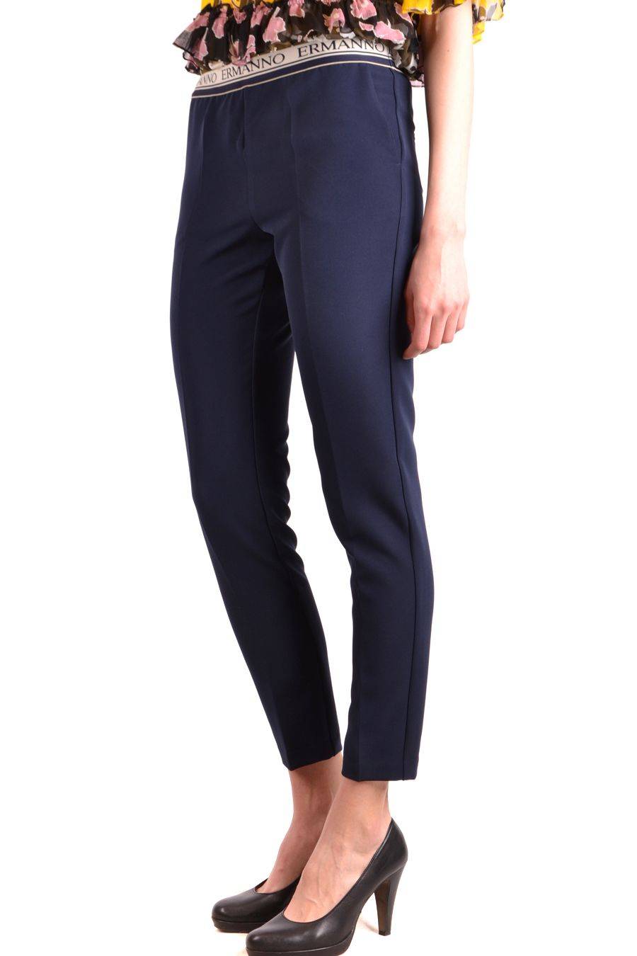 ERMANNO SCERVINO  Pantaloni Multicolor Ermanno Scervino - Mix di Poliestere Eleganti Italy