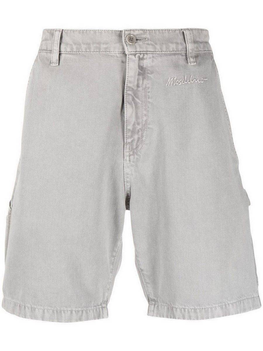 MOSCHINO  Pantaloni Uomo in Cotone Multicolor MOSCHINO