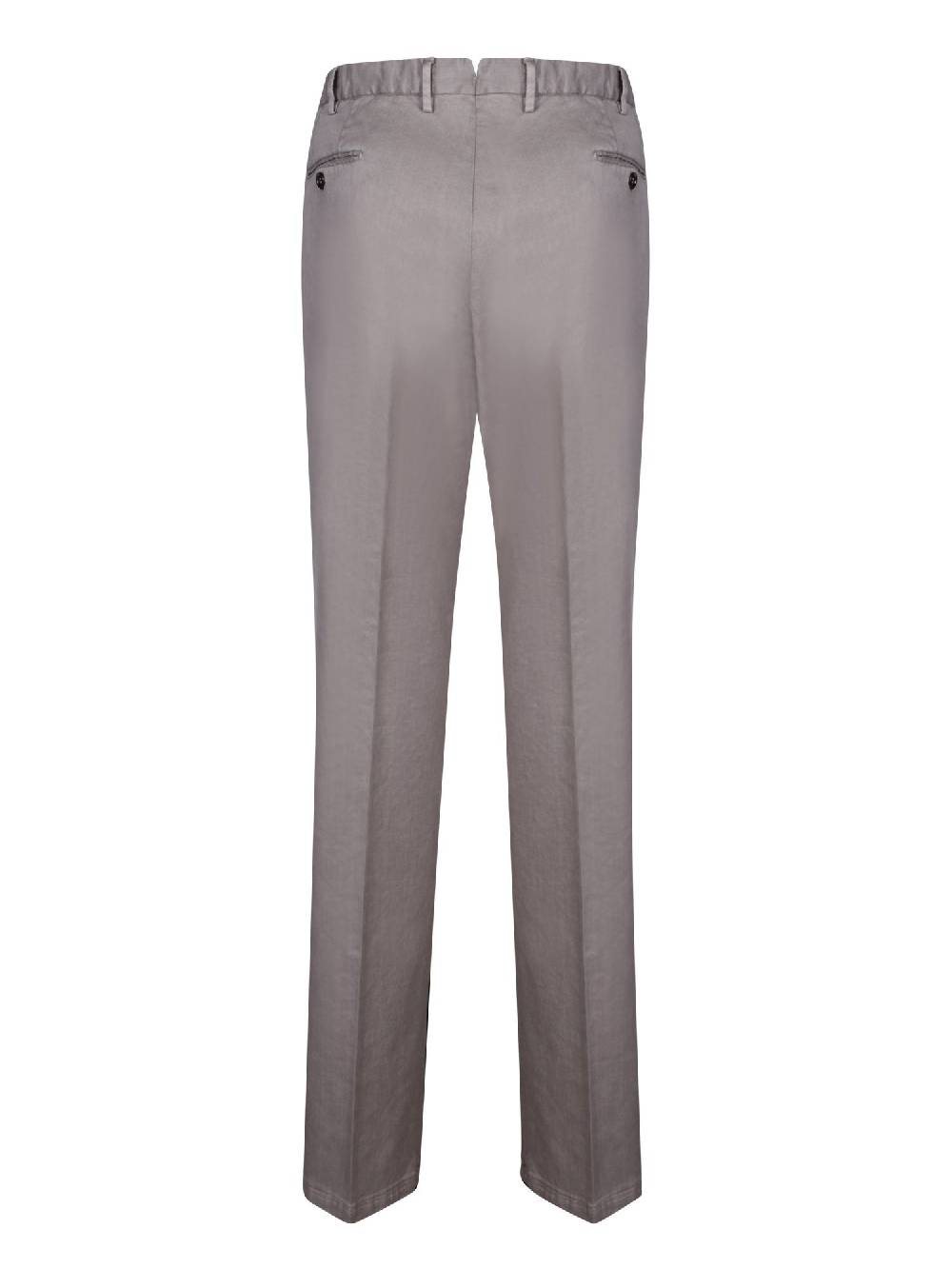 DELL'OGLIO  Pantaloni Uomo DELL'OGLIO in Lino e Cotone Beige Qualità Garantita