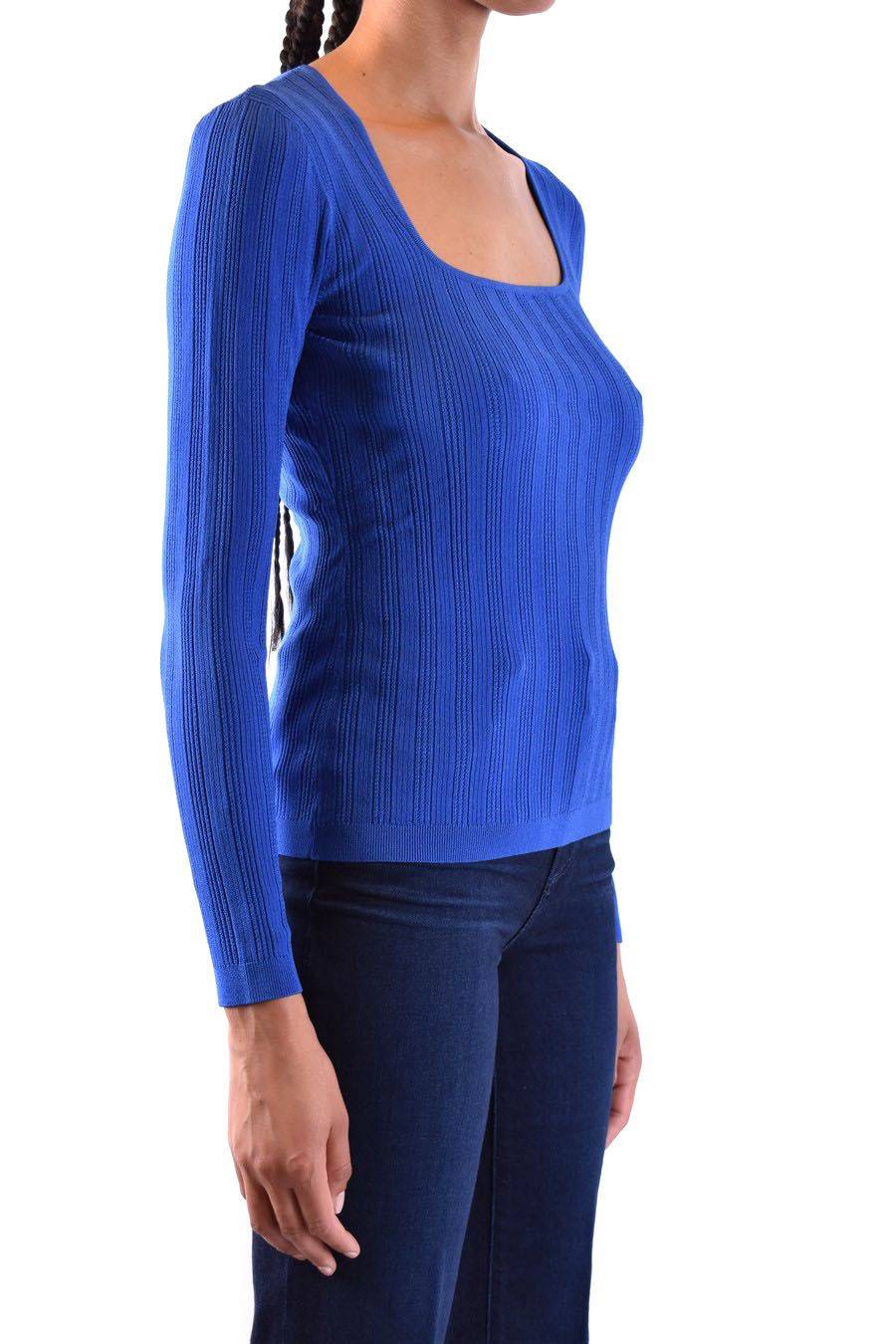 DIANE VON FURSTENBERG  Maglia Blu in Miscela di Viscosa - Moda Donna Diane Von Furstenberg In Vendita