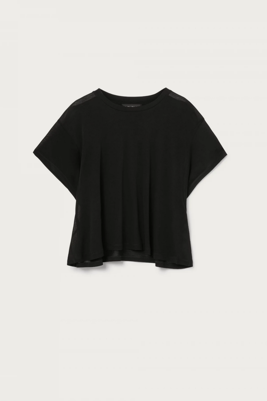 DONDUP  T-Shirt Donna in Cotone Nero DONDUP Offerta natalizia