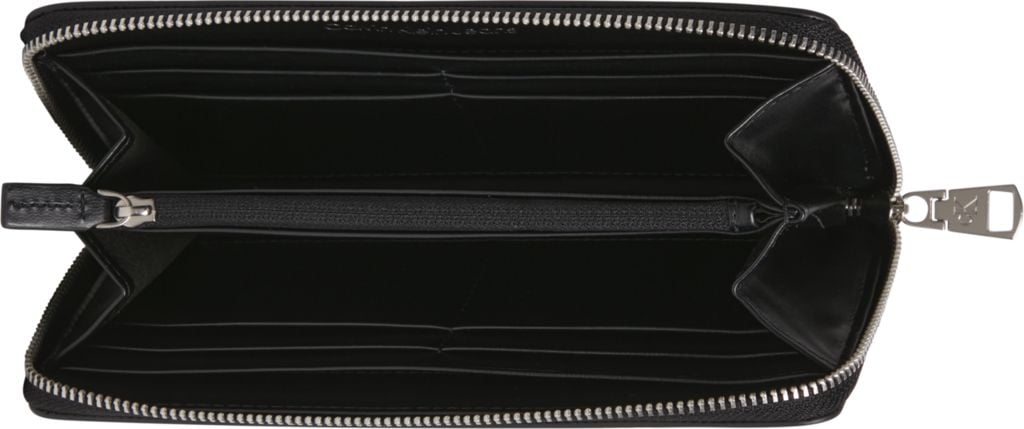 CALVIN KLEIN  Portafoglio Donna Calvin Klein Nero in Cotone Vendita calda