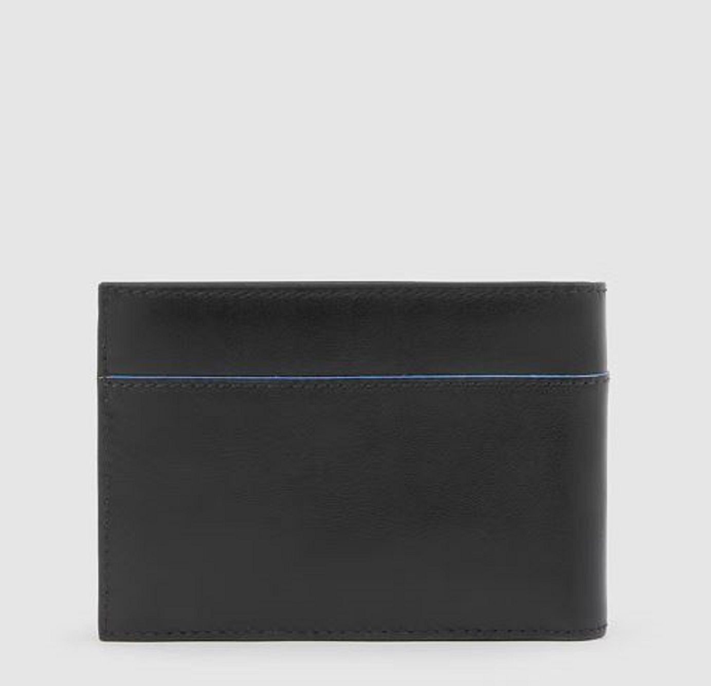 PIQUADRO  Portafoglio Piquadro Uomo in Pelle Nera con Porta Carte e Portamonete Lightning offer