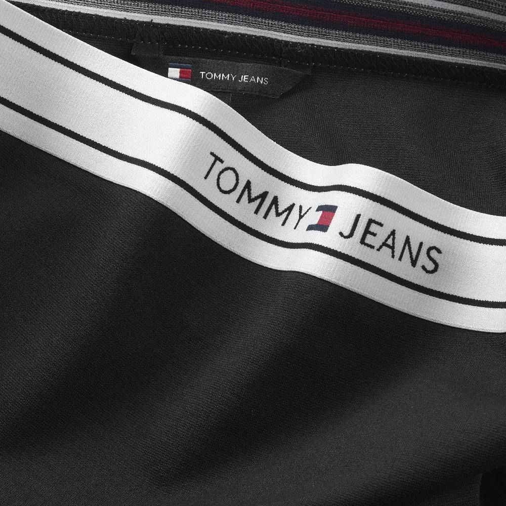 TOMMY JEANS  Top Bandeau Nero Logo Tommy Jeans Bestseller