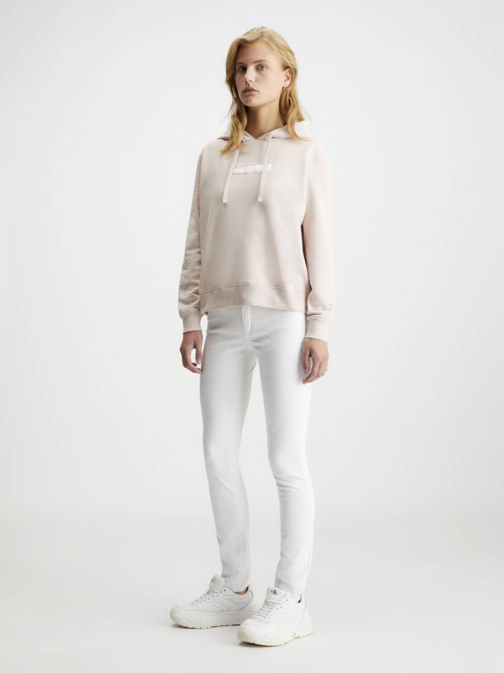 CALVIN KLEIN  Felpa Rosa in Cotone Calvin Klein da Donna Rilascio limitato