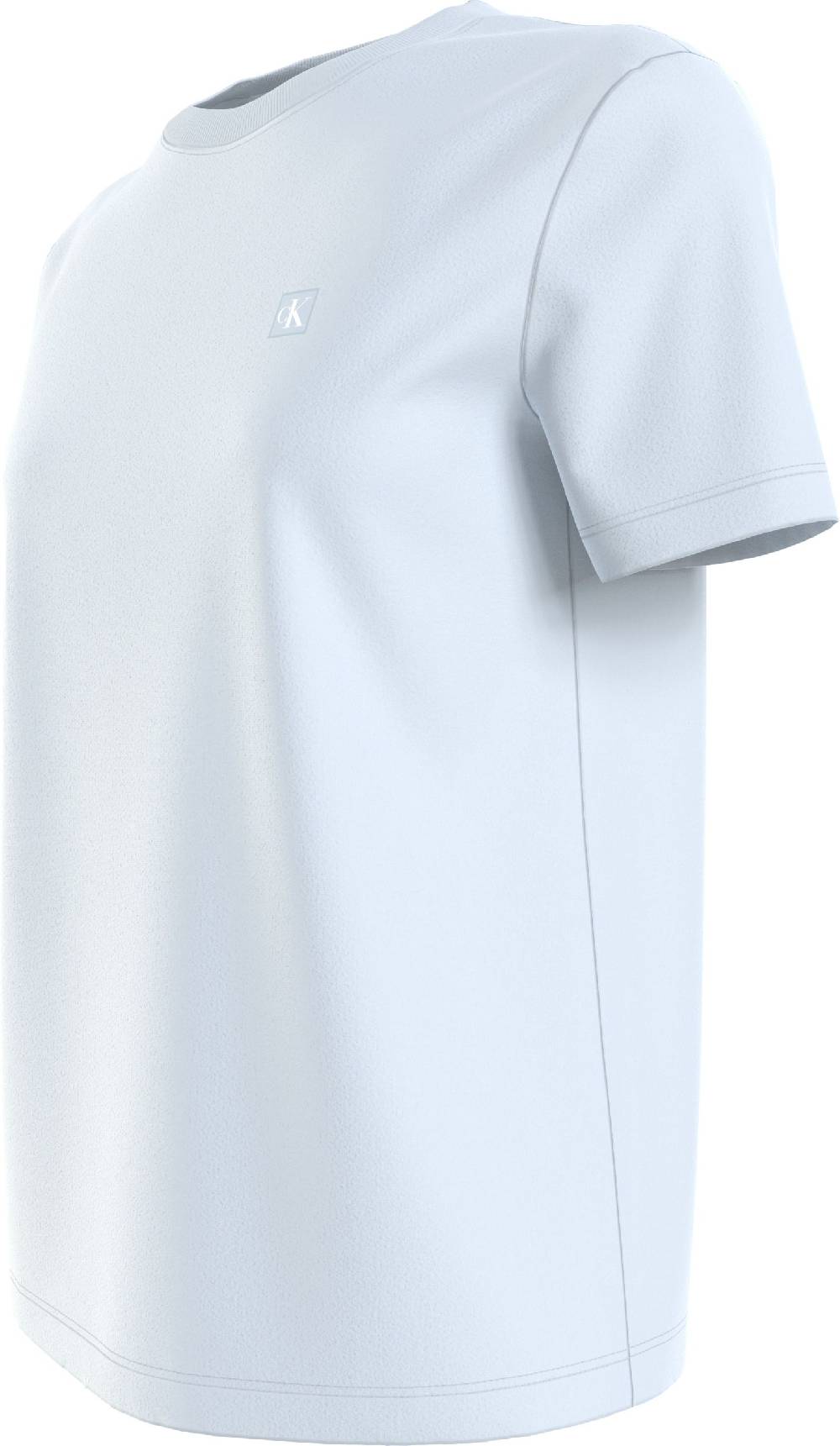 CALVIN KLEIN  T-Shirt da Donna Calvin Klein in Cotone Blu Chiaro Ultimo giorno