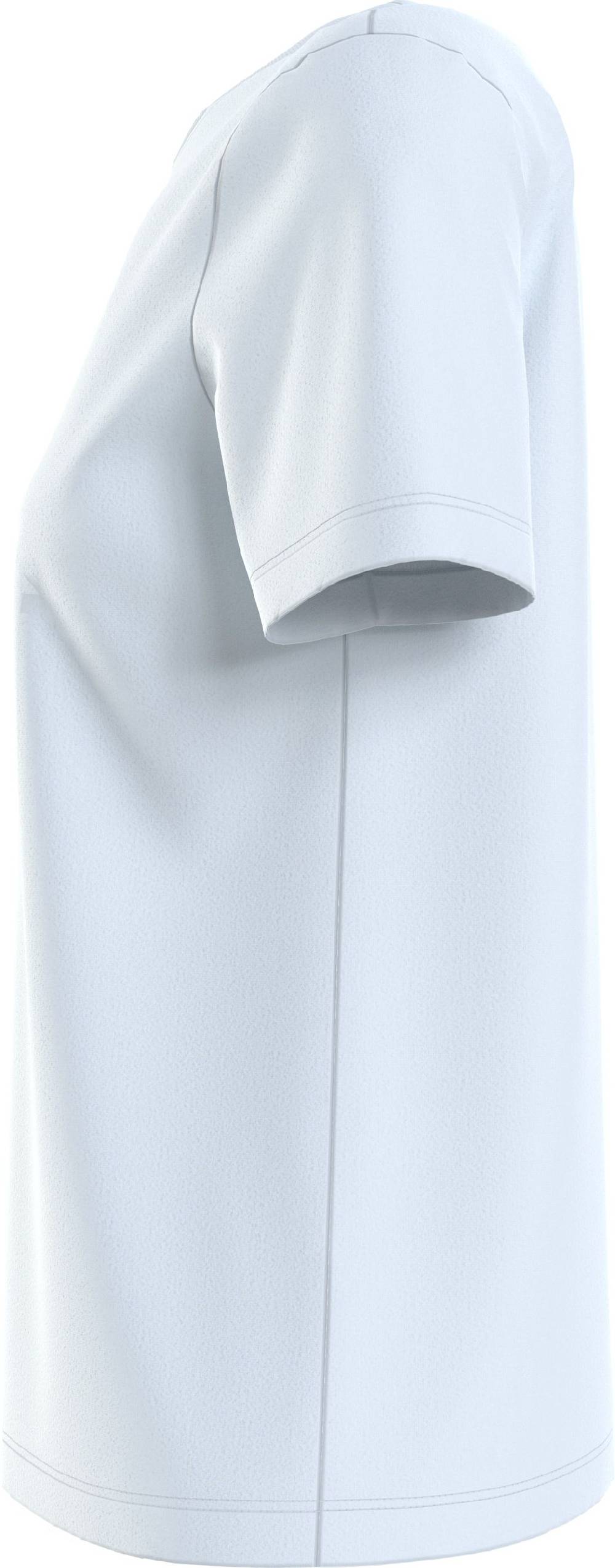 CALVIN KLEIN  T-Shirt da Donna Calvin Klein in Cotone Blu Chiaro Ultimo giorno