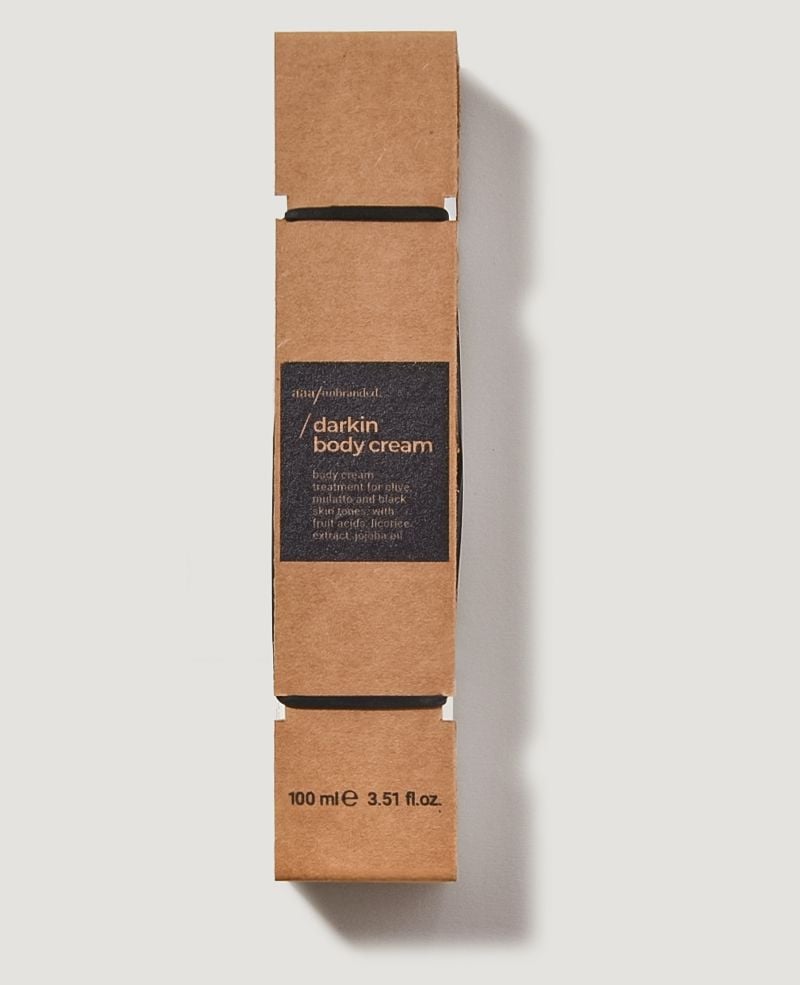 AAA/UNBRANDED  Crema Corpo Darkin: Esfoliante e Illuminante per Pelli Medie a Scure Sostegno trimestrale